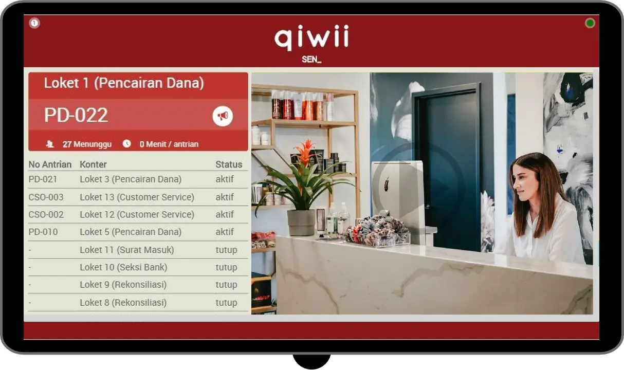 display qiwii cms